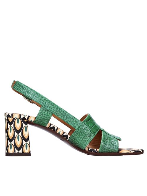 Sandali in pelle CHIE MIHARA | LYZA BUICKVERDE-MULTICOLOR